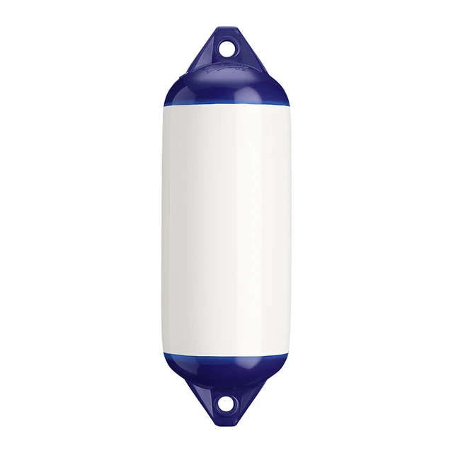 Polyform F-2 Twin Eye Fender 8.2" x 25" - White F-2-WHITE