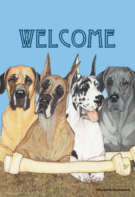 Pipsqueak House Flag - Great Dane 49913