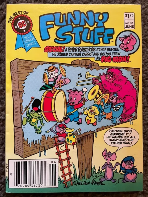 Best Of DC Blue Ribbon Digest #37 (Funny Stuff) NS VF/+ 1983