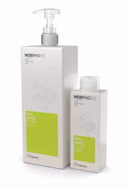 Framesi Morphosis Balance Shampoo 1000ml 250ml 1L oily greasy hair