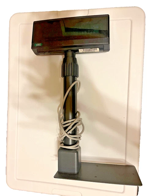 Logic Controls LD9900UP-GY-CM USB Customer Pole Display Tested