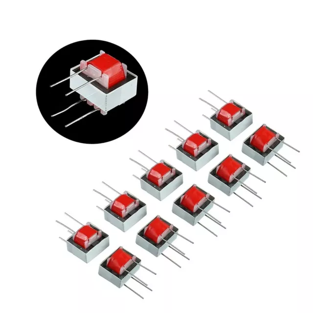 10pcs/pack 600 : 600 Ohm 1:1 EI14 Isolation Transformer Audio Transformers N207