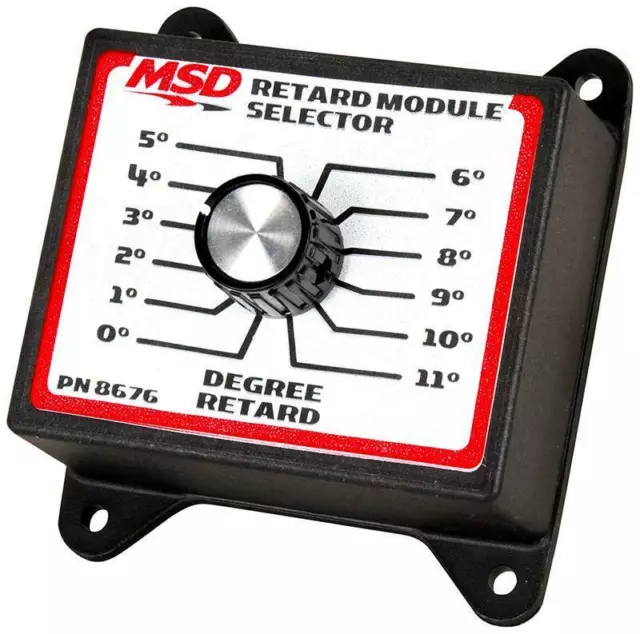 MSD Retard Module Selector Ignition Timing Retard 0°-11° MSD8676