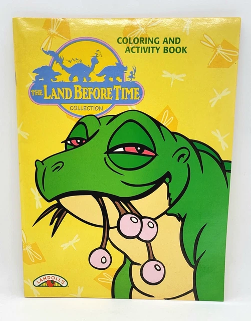 The Land Before Time Coloring and Activity Book (Spike) - 1997 The Land Before Time Coloring and Activity Book (Spike) - 1997