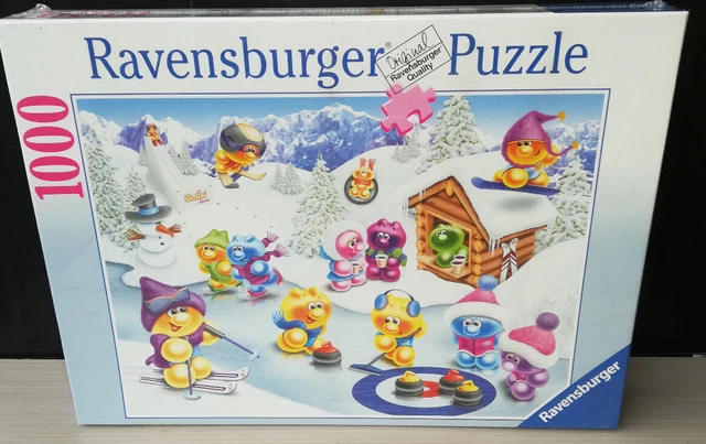 RAVENSBURGER PUZZLE 1000 Teile GELINI WINTERFREUDEN OVP NEU in Folie ...