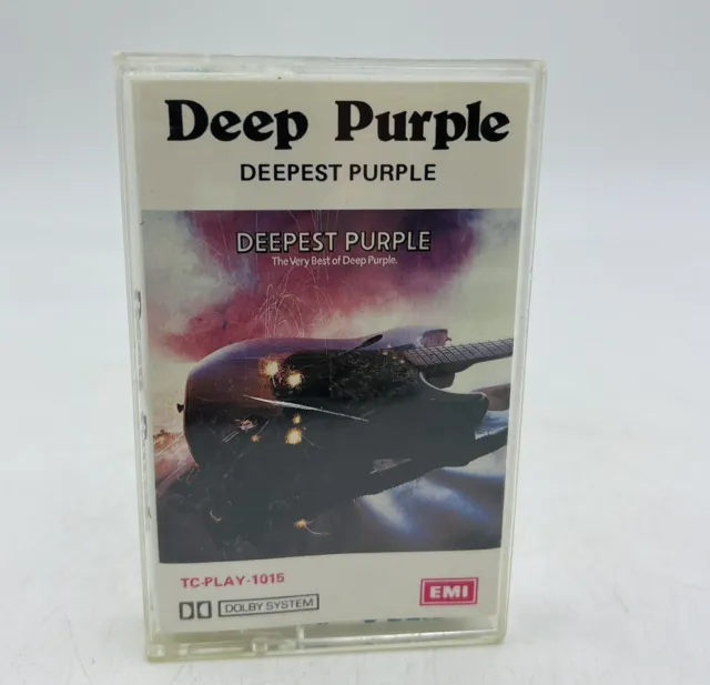 Deep Purple Deepest Purple Cassette Tape TC-PLAY-1015