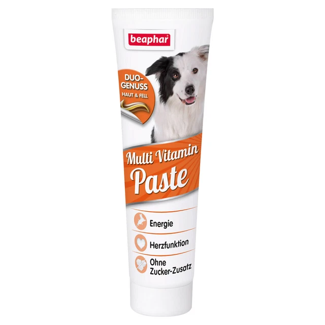 Beaphar Multi-Vitamin-Pasta Perro 100G, Nuevo