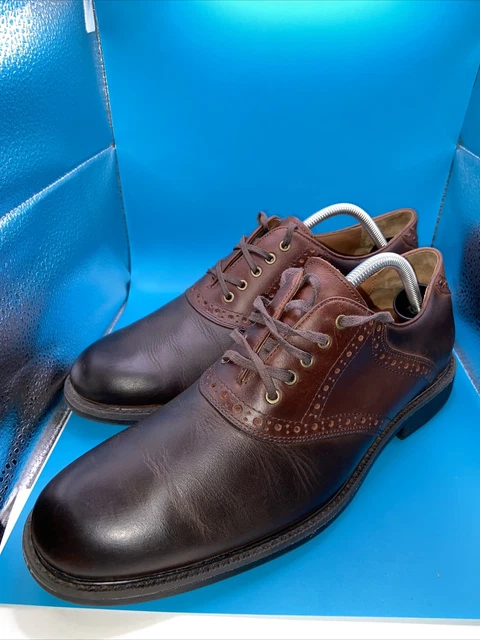 JOHNSTON MURPHY Mens Sz 10M Hollis XC4 Waterproof Oxford Brown Shoes 20 7063 26.39 PicClick