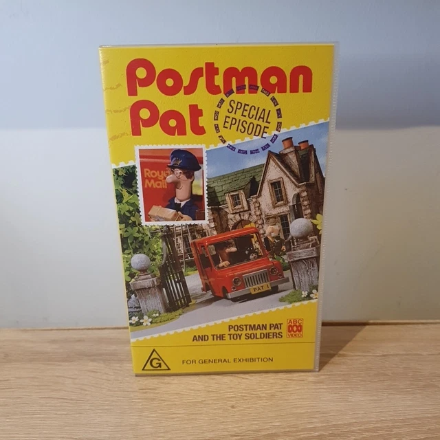 POSTMAN PAT AND the Toy Soldiers VHS Video Tape 1991 RARE 45.00