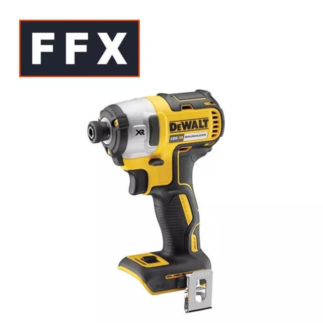 DeWalt DCF887N 18v XR Brushless 3 Speed Impact Driver Body Only Precision Drive