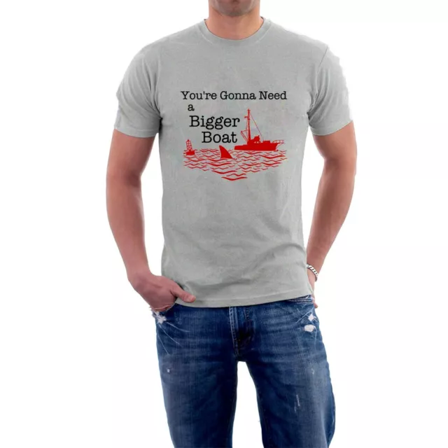 Jaws T-shirt You're Gonna Need a Bigger Boat  Shark Tee Movie Tribute