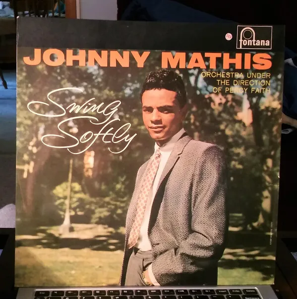 Johnny Mathis - Swing Softly (LP, Album, Mono)