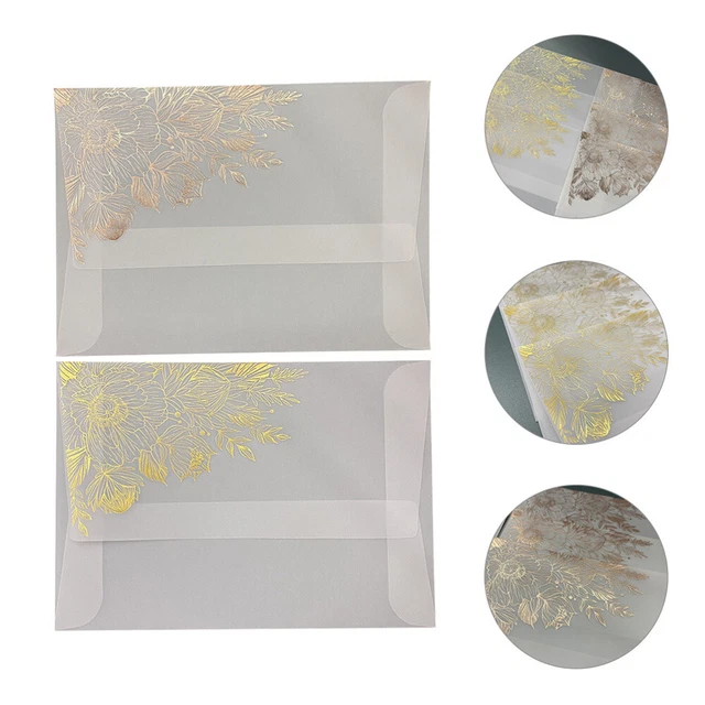 6 Pcs Standard Envelopes Valentine Invitation Envelopes Blank Envelopes