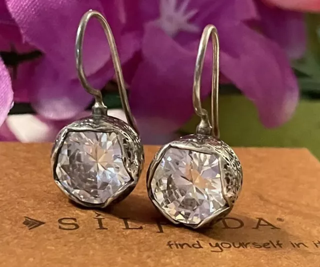 Silpada cubic shop zirconia earrings