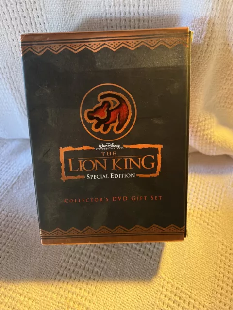 The Lion King (DVD, 2003, 2-Disc Set, Gift Box w/Book