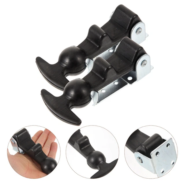 2pcs Hasp Latch Boat Door Latch Tool Box Latch T-handle Latch Boat Draw Latch