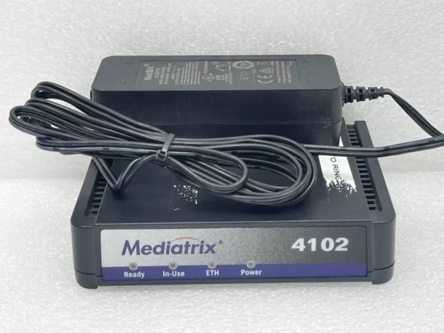 ¡Interfaz VoIP-Media-Gateway Mediatrix 4102S con adaptador de CA!¡!¡! 2
