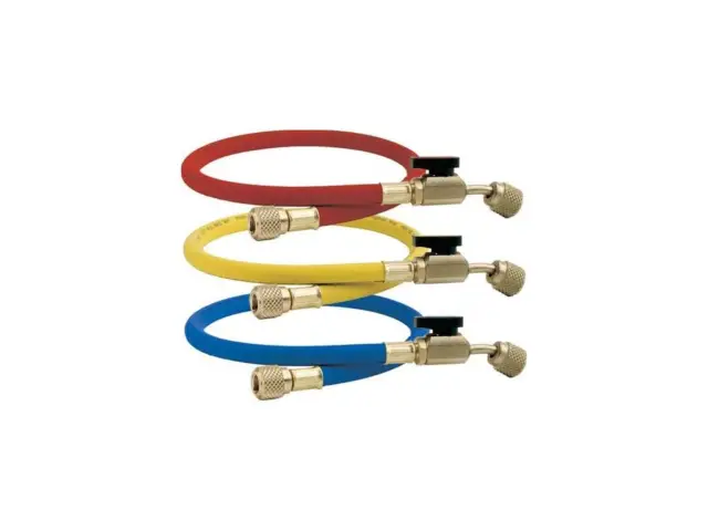 CPS HP5E - 5 Feet (150 cm) 3-Pack Premium 1/4 Inch Hoses with 45 Degree Ball Val