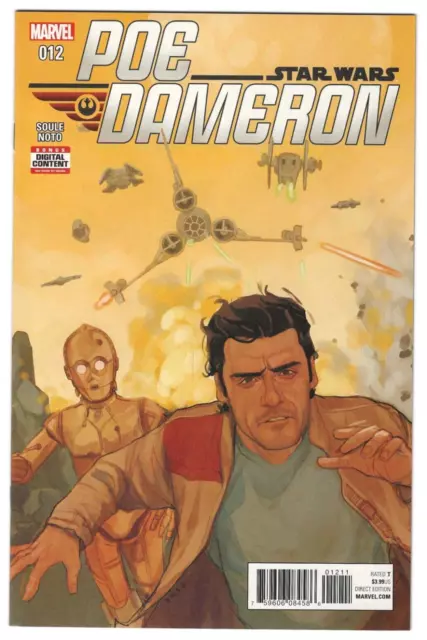 Marvel Comics STAR WARS POE DAMERON #12 first printing cover A