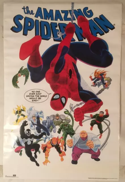 Amazing Spider Man  -All Other Characters 1990 Marvel #1784 Vintage Poster 23X35