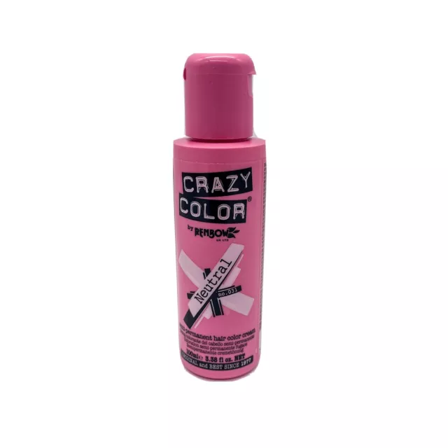 Crazy Color Neutral Nr. 31 Semi-permanente Haarfärbecreme #B14/15