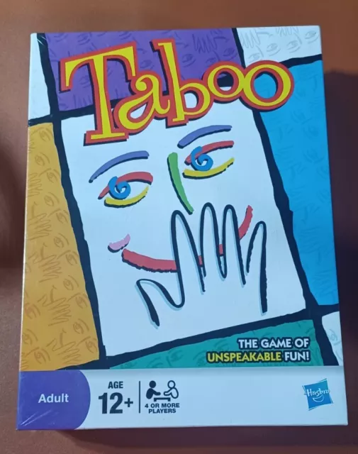 New TABOO Game by Hasbro 2010 Adult. Brand New Sealed. Free UK Shipping.