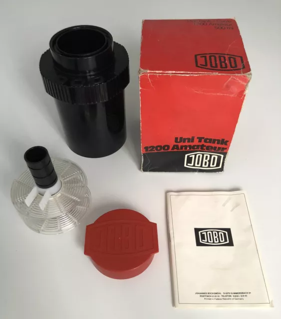 Developing Tank - Jobo System 1000 - Universal Tank 35mm & 120 Negatives - Boxed