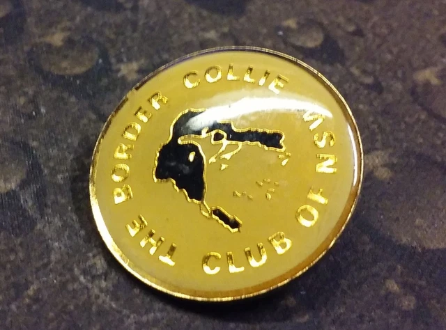 Border Collie Club of NSW pin badge