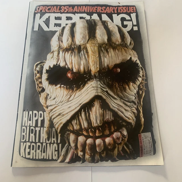 KERRANG! MAGAZINE ISSUE No 1623 Iron Maiden Eddie Cover 35th