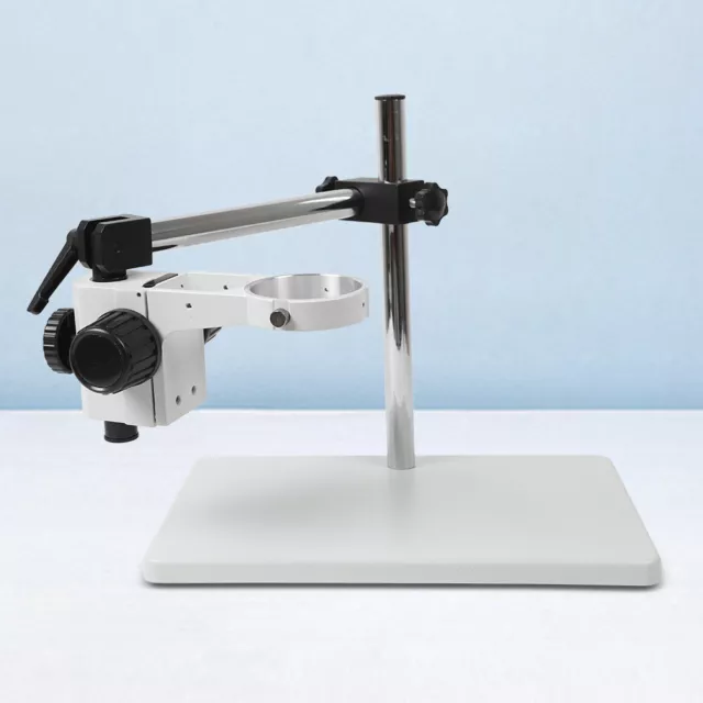 Lab Boom Stereo Microscope Support Holder Multi-axis Rotating Table Stand 76mm