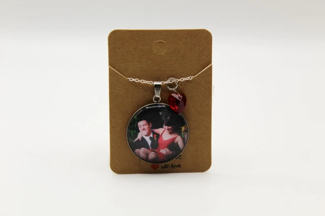 Finchel Necklace Chain Pendant Glee Rachel Finn Cory Monteith Lea Michele