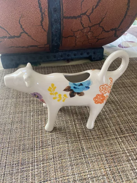 Pioneer Woman Cow Creamer Flea Market Flower