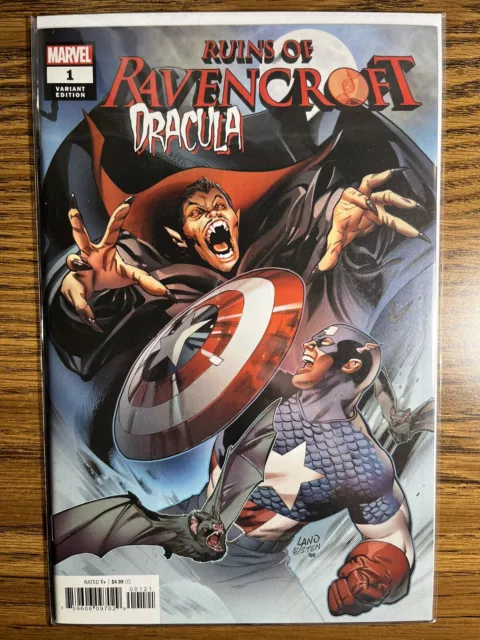 Ruins Of Ravencroft Dracula 1 Nm/Nm+ Greg Land Variant Captain America 2020