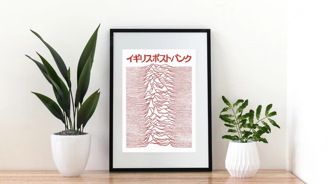 A4 Joy Division Unknown Pleaseures R  Music Film Art Retro Poster  Culture Print