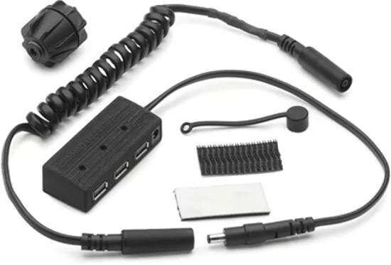 Kit Power Hub con 3 USB S111 Givi  Power Bank per Moto Scooter Borse Serbatoio