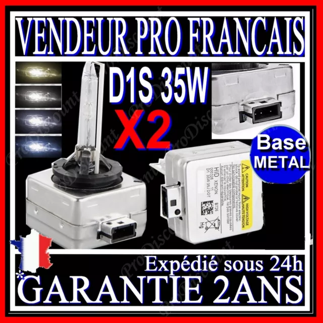 2 Ampoules Xenon D1S 35W Kit Hid 12V Lampe A Decharge D Origine Feu Phare 8000K