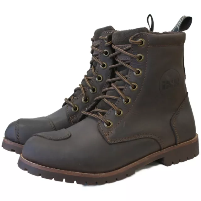 IXS Classic Chaussures Oiled Cuir Taille 37 Motard Bottes Cool Pour Jeans Braun
