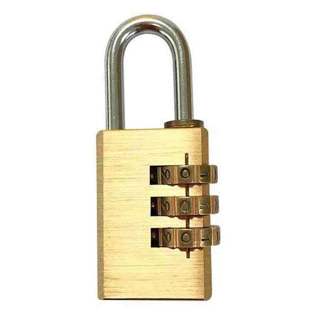 Serrure à combinaison EDM Laiton [2,1 x 5,7 cm]