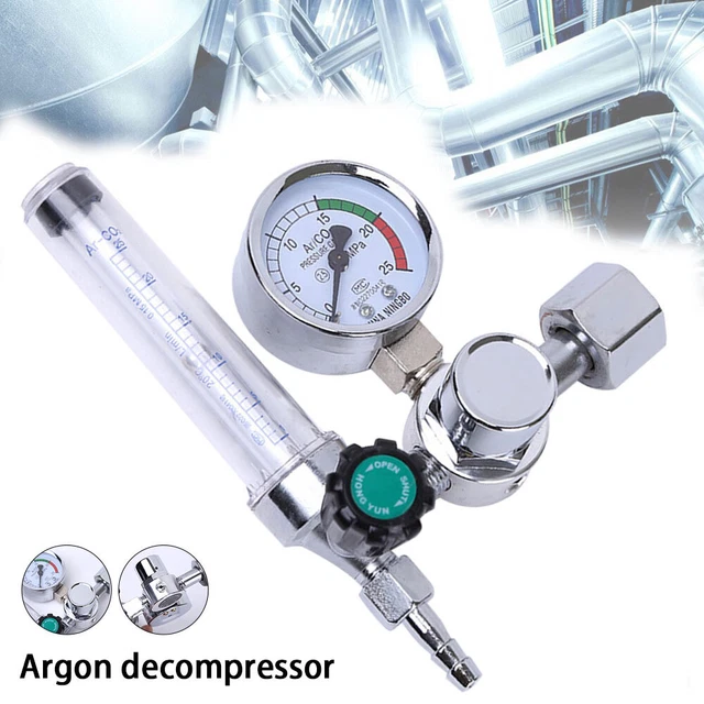 Misuratore Portata Gas Per Saldatura - Tester Per Argon E CO2 Fino A 25 L/min
