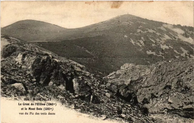 CPA MONT-PILAT - Le Crest de l'Ceillon et le Mont Bote (487468)