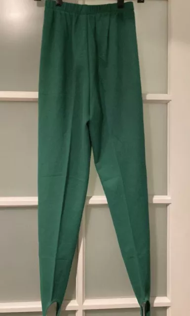 Vintage PDT Pieces Detachee Stirrup Cotton Pants Medium Green