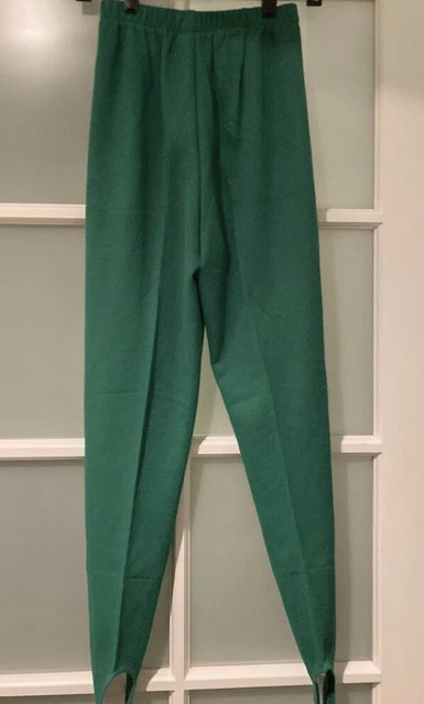 Vintage PDT Pieces Detachee Stirrup Cotton Pants Medium Green