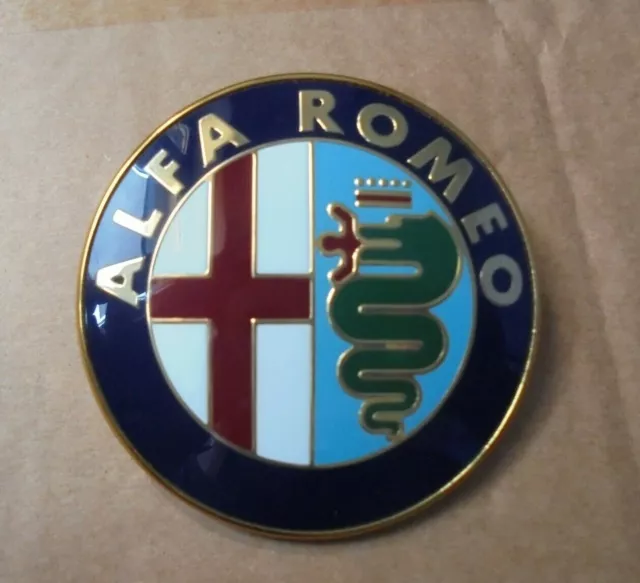 STEMMA LOGO ORIGINALE Anteriore Posteriore Alfa Romeo 75 33 Cod 2400.51016  EUR 35,00 - PicClick IT