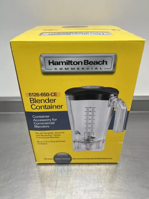 Hamilton Beach Commercial Blender Container 6126-650