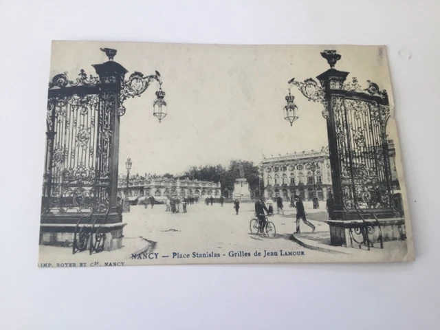 CPA 54 Meurthe et Moselle - Nancy - Place Stanislas - Grille de Jean Lamour