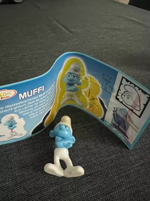 Ü-Ei Figur Die Schlümpfe 2, Muffi, unbespielt!