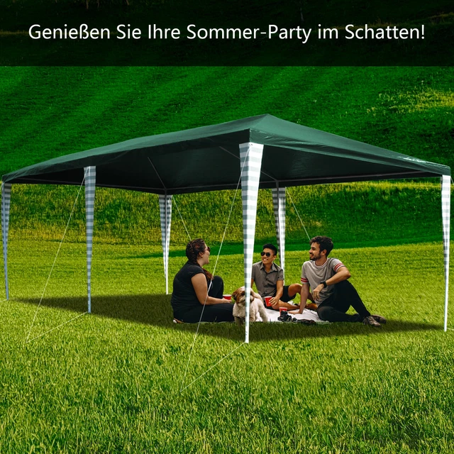 Pavillon Hochzeit Partyzelte Festzelt 3x3-3x9m Partyzelt Sonnenschutz Märkten 7
