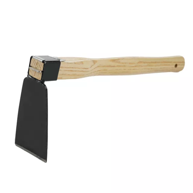 Small Eight Hoe With Short Wooden Handle, Hand Hoe Garden Tool,  for C5D0