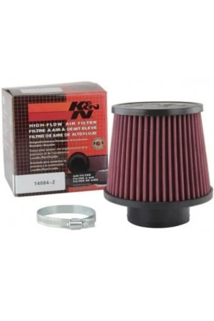 K&N UNIVERSAL 3& INCH CONE DRY HIGH FLOW KN Cold Air Intake Filter Kit ...