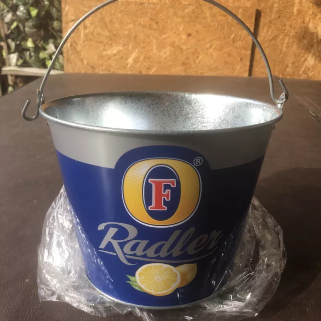 Fosters Radler Eiskübel seltener Werbeartikel Mancave Bar Cocktail nagelneu